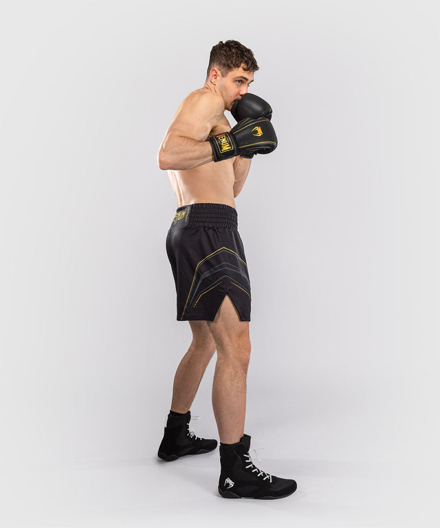 Shorts de boxe Venum Streamline – Noir/Or