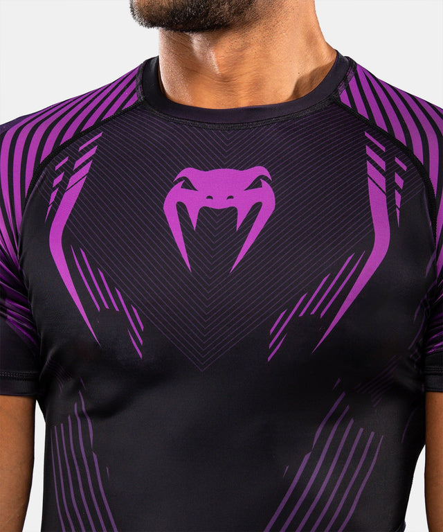 Rashguard Venum No-Gi 6.0 – Černá/Fialová