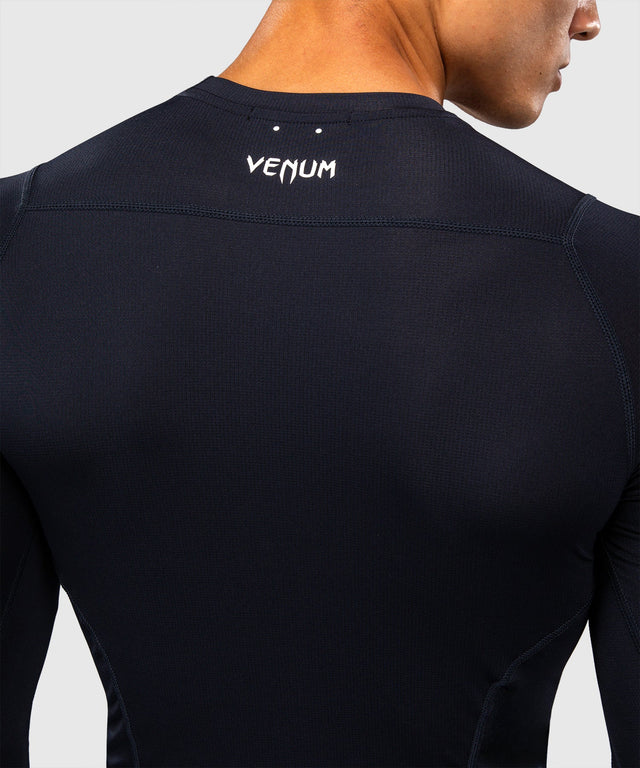 Venum Rashguard G-Core Long Sleeves – Navy/White