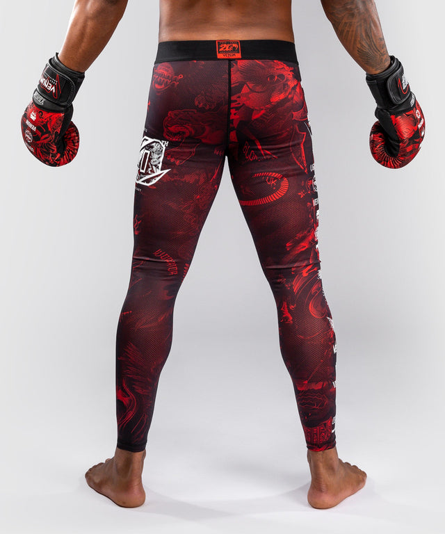 Pantaloncini a compressione Venum 20th Anniversary – Nero/Rosso