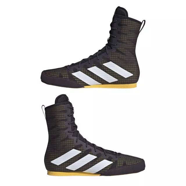 Scarpe da boxe Adidas Box Hog 4 – Nero/Bianco