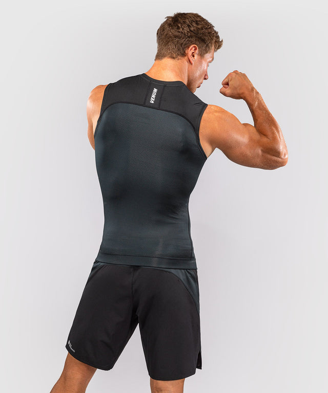 Venum Rashguard G-Fit Scale fără mâneci – Negru