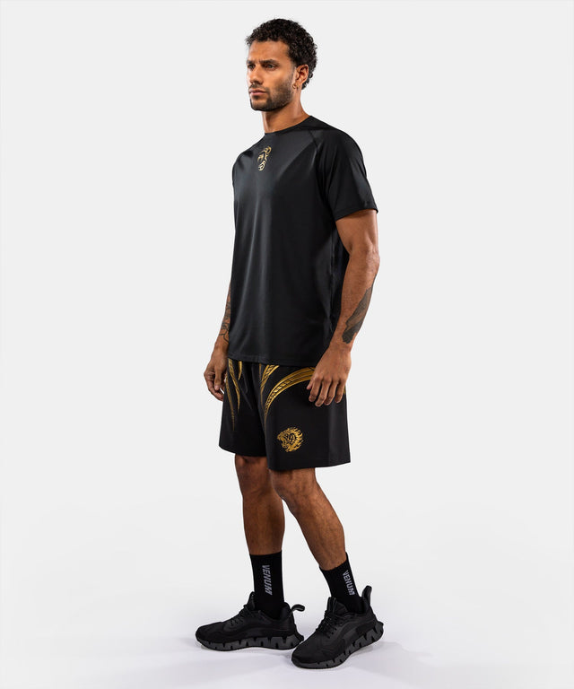 Venum x Mike Tyson T-Shirt Tiger Dry Tech – Nero/Oro