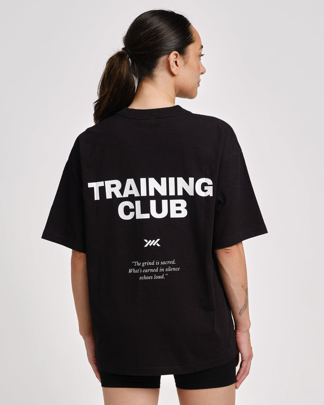 Caged T-Shirt Training Club - Sort