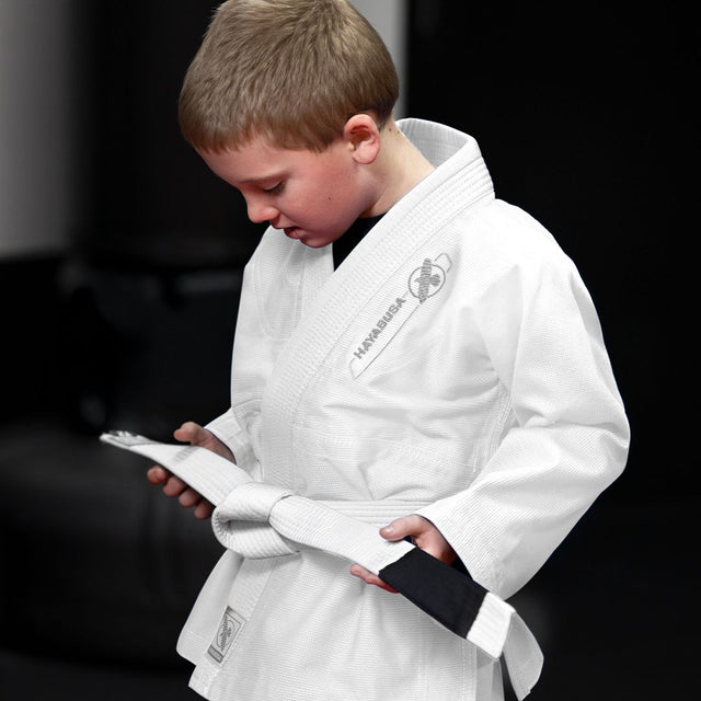 Kimono BJJ Hayabusa Essential Dziecięce – Białe