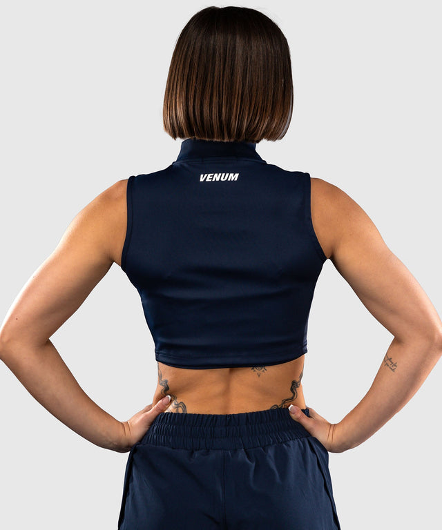 Canotta Venum Sculpt Shape da donna – Blu marino