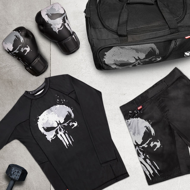 Marvel MMA-shorts The Punisher – Sort