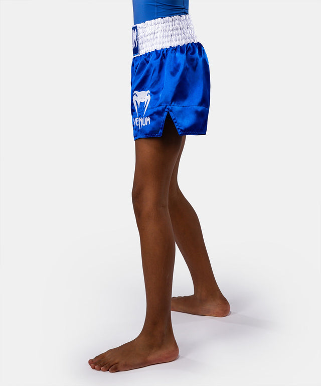 Pantaloncini Muay Thai Venum Classic – Bambini – Blu reale