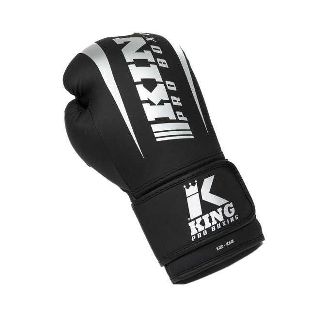 King Pro Boxing Boxningshandskar Revo – Svart/Silver