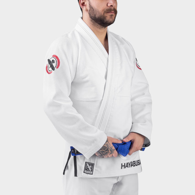 Kimono de BJJ Hayabusa Valor Lightweight – Blanc