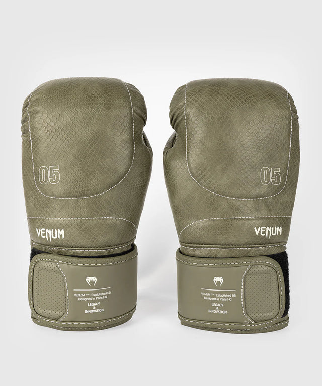 Venum Impact Evo Scales Boxhandschuhe – Armeeegrün