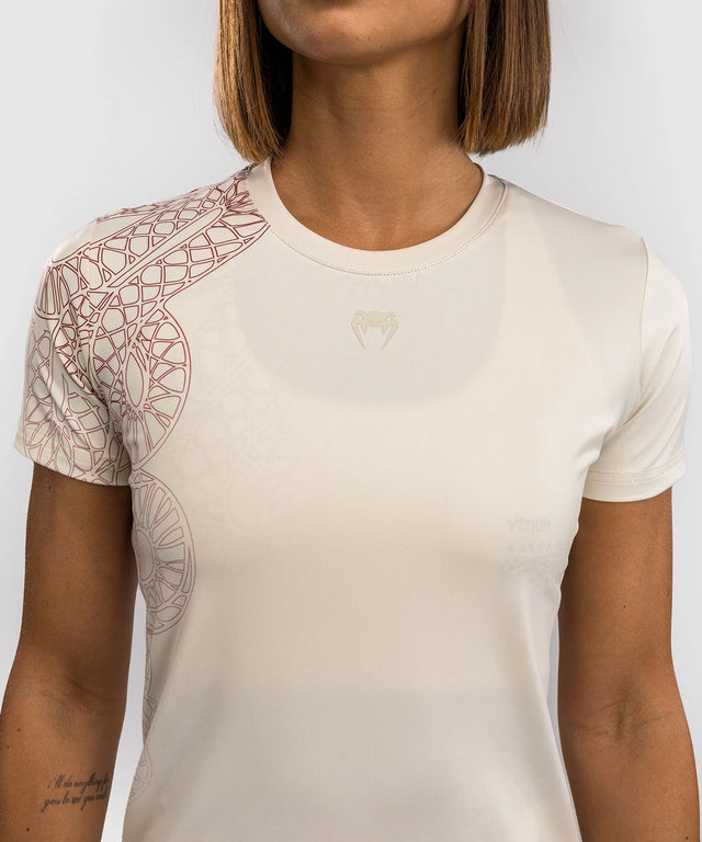 Koszulka Venum Dames Dry Tech Serpenti – Ivory
