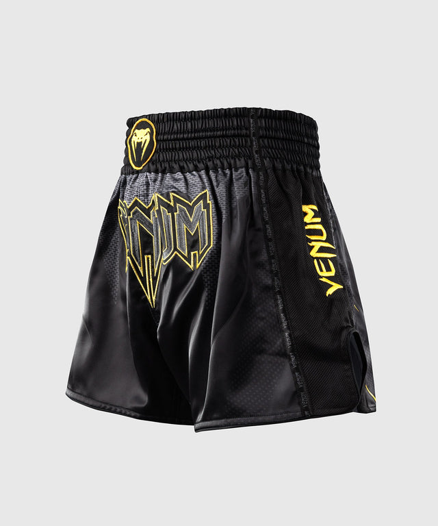 Pantaloni scurți Muay Thai Venum G-Core – Negru/Auriu