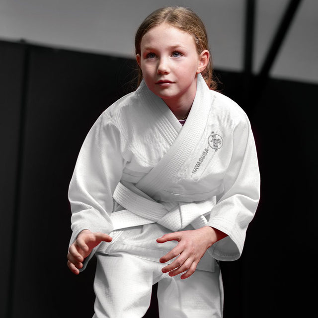 Kimono BJJ Hayabusa Essential Dziecięce – Białe