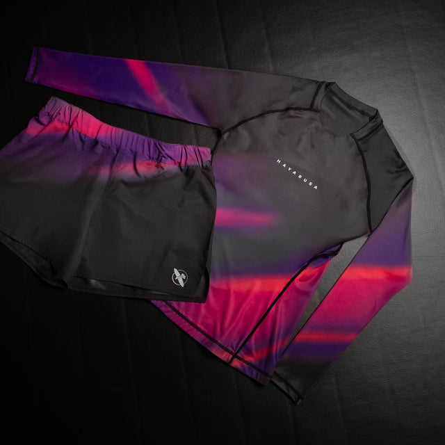 Rashguard Hayabusa Apex Nova Maniche Lunghe Donna – Viola