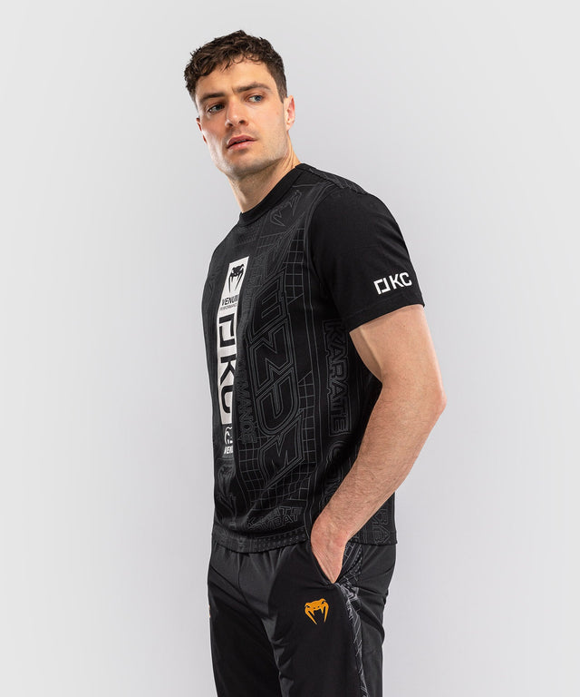 T-shirt Venum Karate Combat – Nero/Grigio