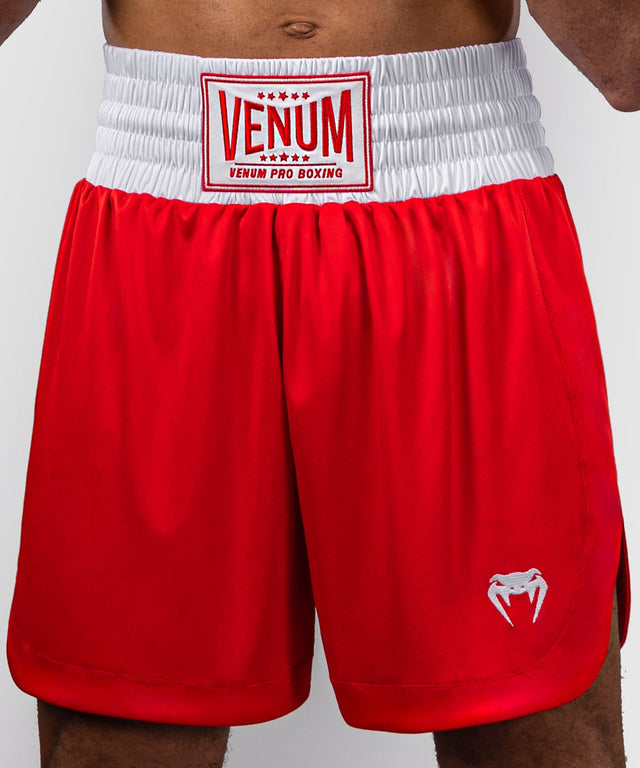 Pantalones de boxeo Venum Classic – Rojo fuego