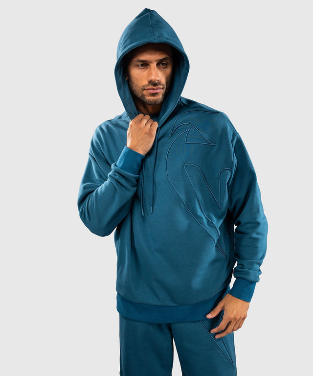 Bluza z kapturem Venum Giant 3D – Oceaniczny błękit