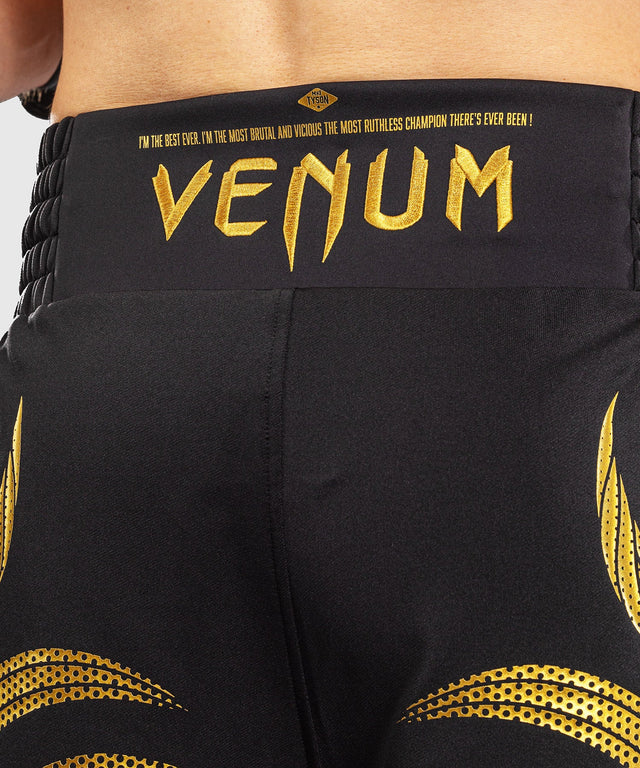 Venum x Mike Tyson Tiger Bokseshorts - Sort/Guld
