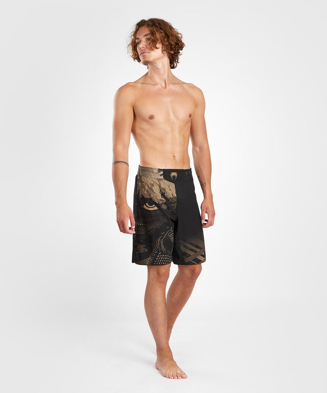 Shorts de MMA Venum Gorilla Jungle – Noir/Sable