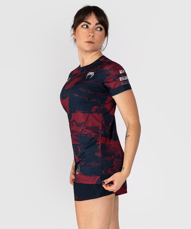 T-shirt Venum UFC Zenith – Blu navy/Bordeaux/Argento