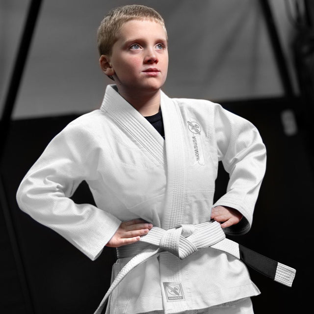 Kimono BJJ Hayabusa Essential Dziecięce – Białe