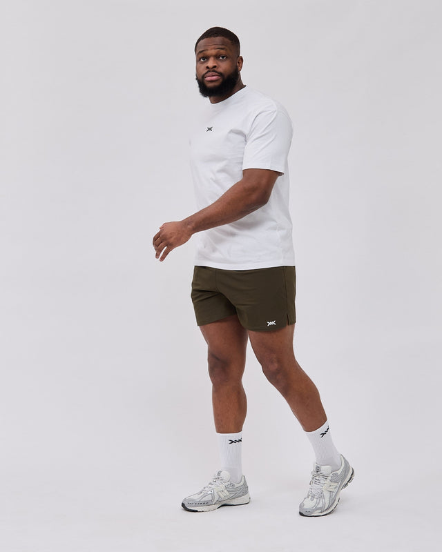 Caged Classic T-Shirt – Weiß