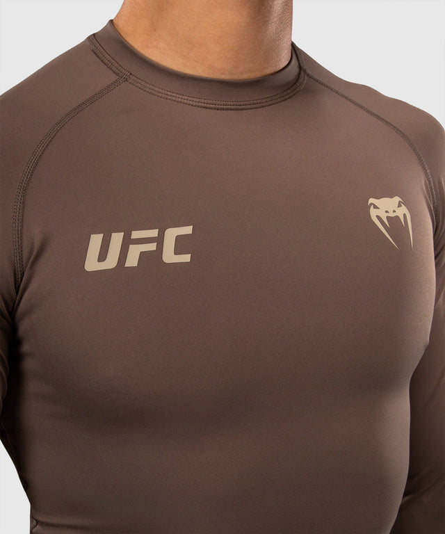 Rashguard Venum UFC Unity Lunghe Maniche – Marrone