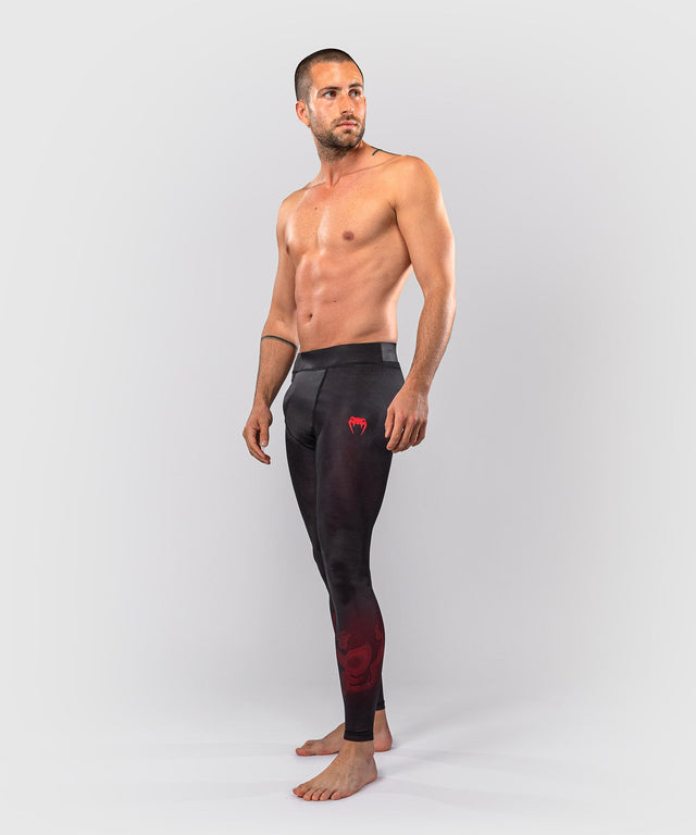 Shorts de compression Venum Spectre – Noir/Rouge