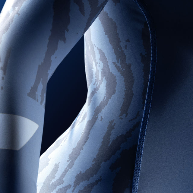 Hayabusa Rashguard Apex Vantage Långa ärmar Dam – Blå