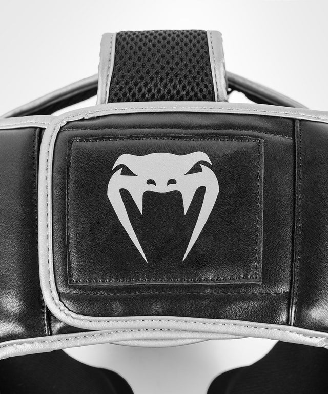Casco de boxeo Venum Challenger – Negro/Plata