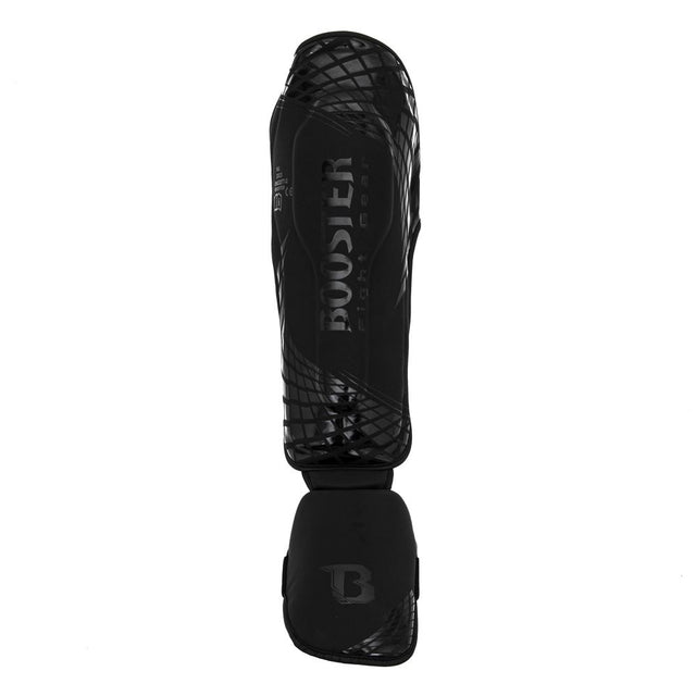 Booster Kickboxing Shin Guards BFG Cube - Black/Black