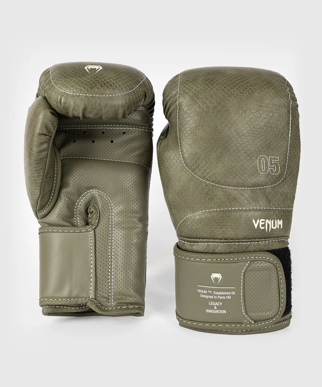 Venum Impact Evo Scales Boxhandschuhe – Armeeegrün