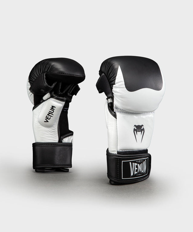 MMA rukavice Venum Attack 2.0 – Černé/Bílé