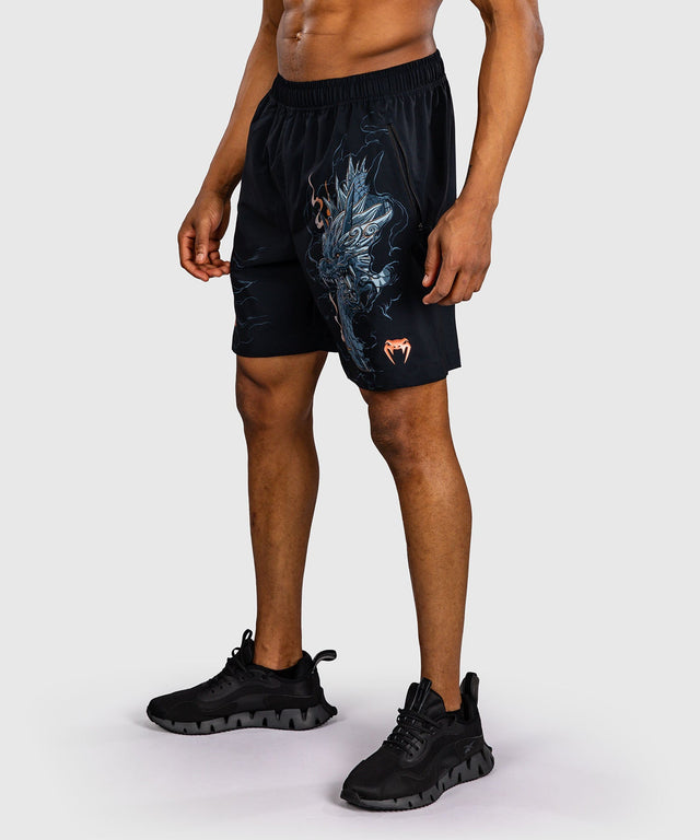Venum Träningsshorts Thunder Dragon – Svart/Grå/Koppar