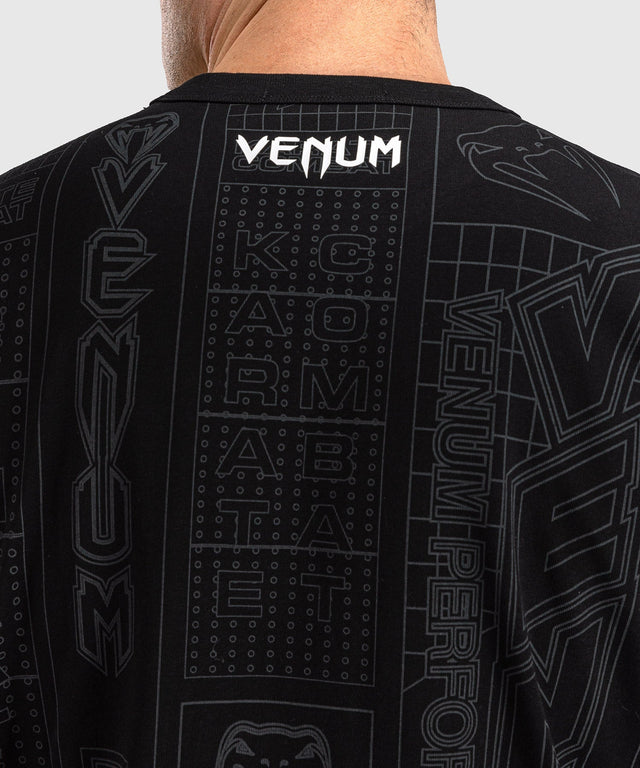 T-shirt Venum Karate Combat – Nero/Grigio