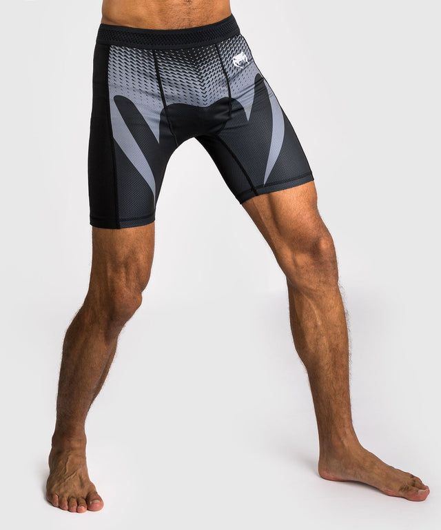 Pantaloncini Venum No Gi Vale Tudo – Nero/Argento