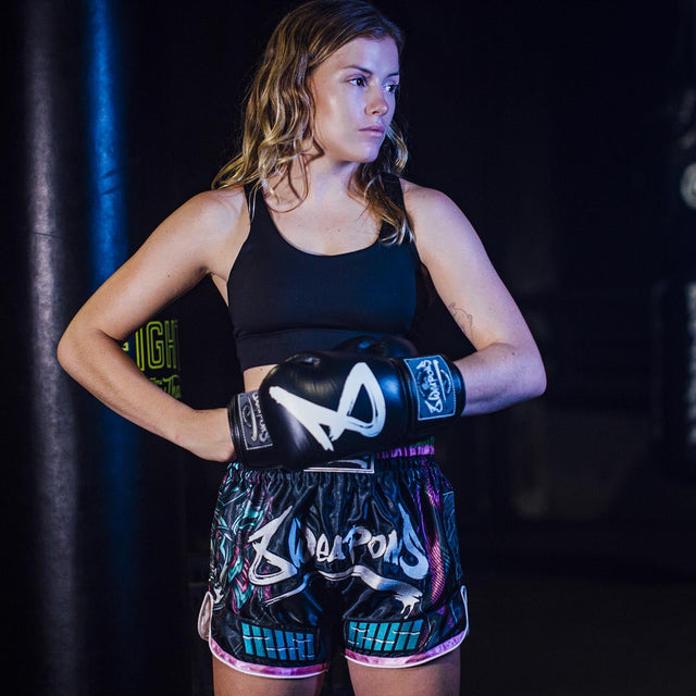 Pantaloncini Muay Thai 8 WEAPONS Samurai 2.0 – Cyber
