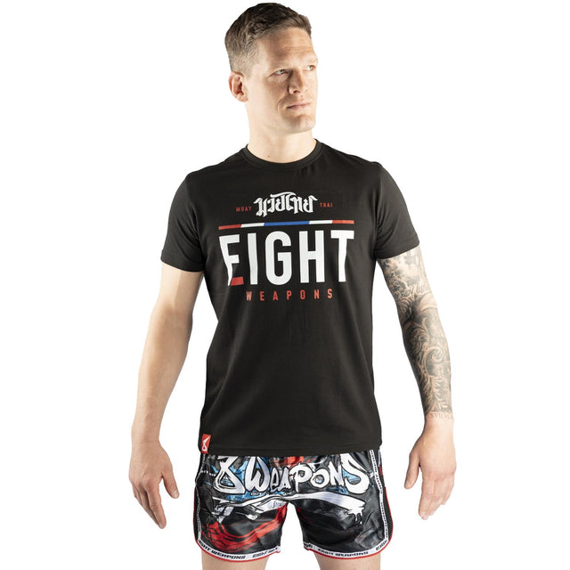 Camiseta 8 WEAPONS The Fight – Negro