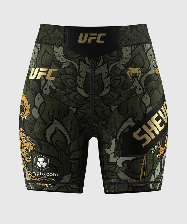 Venum UFC Compression Shorts Valentina Shevchenko – Green