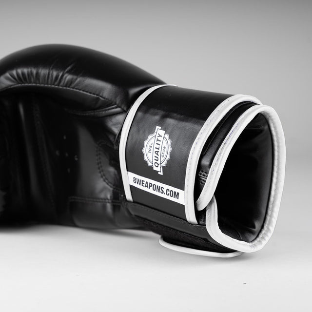 Gants de boxe 8 WEAPONS Unlimited 2.0 – Noir/Blanc