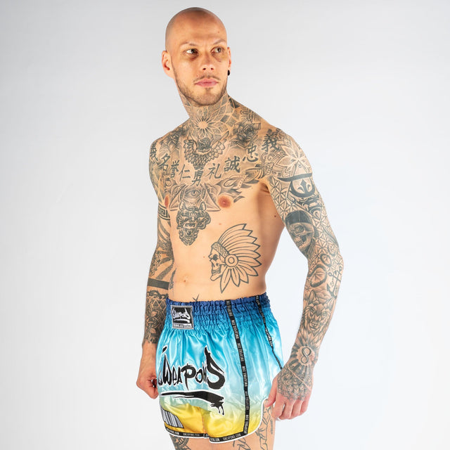 Calções de Muay Thai 8 WEAPONS Vivo – Sunrise