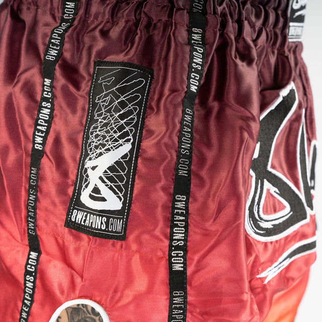 Pantaloni scurți Muay Thai 8 WEAPONS Vivo Sunsphere – Multicolor