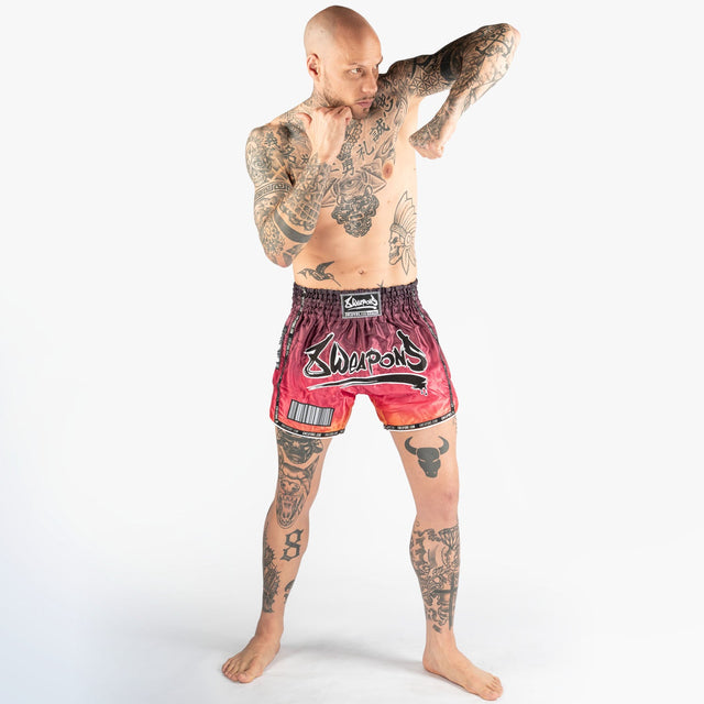 Pantaloni scurți Muay Thai 8 WEAPONS Vivo Sunsphere – Multicolor