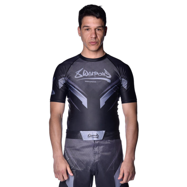 Rashguard 8 WEAPONS Shift – Negru Mat