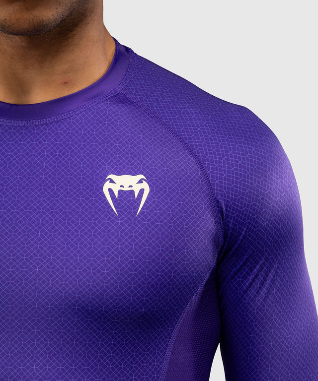 Rashguard Venum x Roger Gracie Academy Mangas Compridas – Roxo