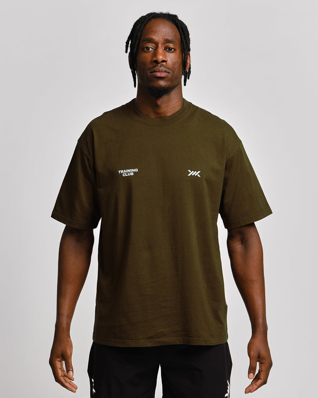 T-Shirt Caged Training Club – Kaki Verde