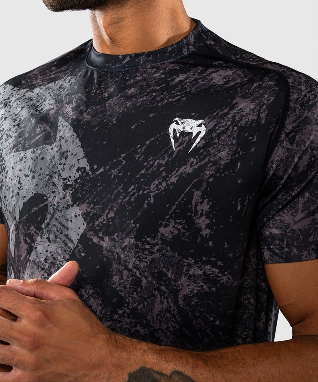 T-shirt Venum Rage & Workout – Preto/Cinzento