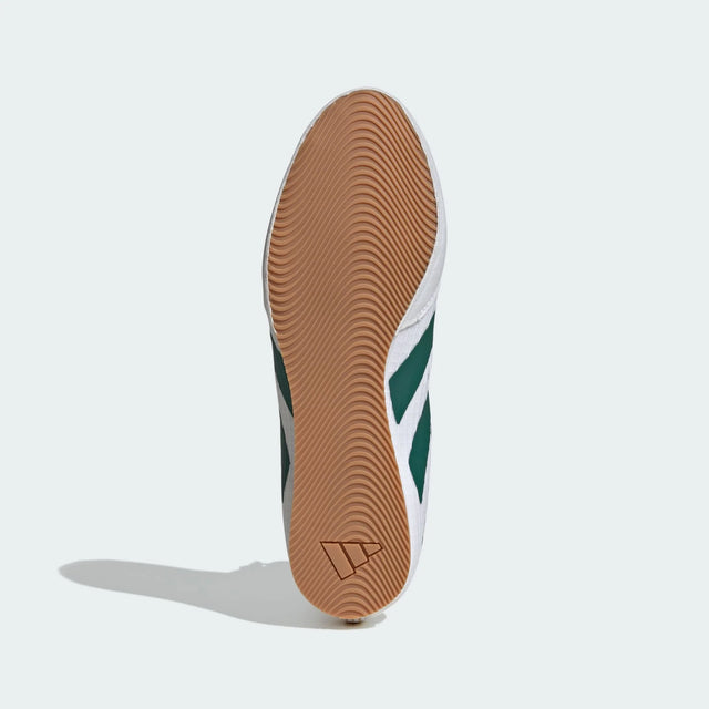Botas de boxeo Adidas Box Hog 4 – Blanco/Verde