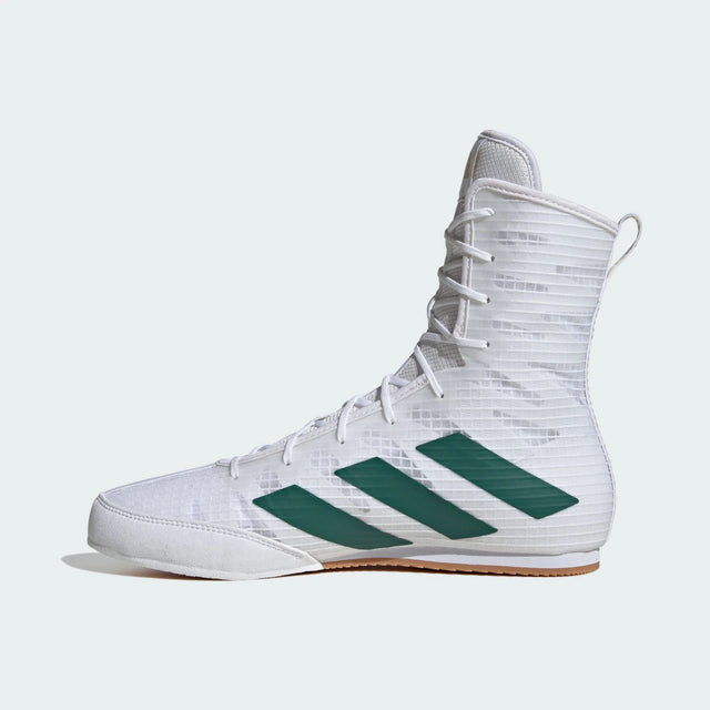 Botas de boxeo Adidas Box Hog 4 – Blanco/Verde